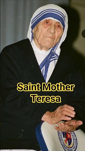 MOTHER Teresa's Amazing Life Story! #shorts