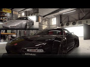 【CSR2】LB Works NSX-R (purple/gold), shift & tune for 9.71x (9.75x)