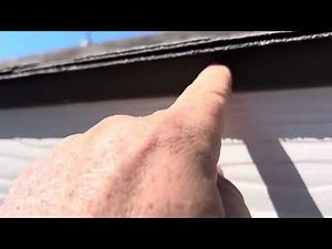 Waco gutter company shows how to install gutters under the drip edge