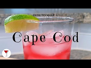 Cape Cod aka Cranberry Vodka | How to make a cocktail with Vodka, Cranberry & Lime