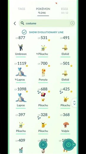 Love/Hate: Costume Pokemon