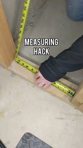 713K views · 1K reactions | Handy little tool for #diy #projects when you are #measuring in tight spaces #tips #framing #hacks #stanleyfatmax #clip #tools | Revive Home Tips | Facebook