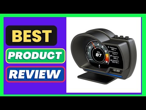 Car Head up Display, OBDⅡ+GPS Smart Gauge High Definition