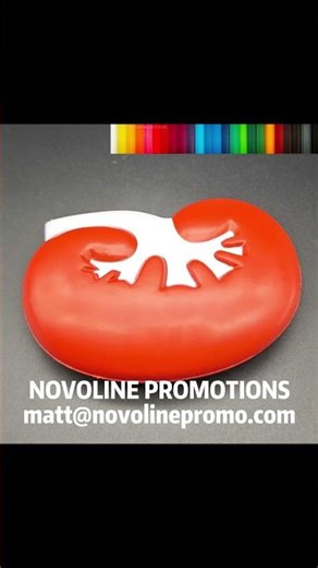 Custom Kidney Stress Ball with Logo for Medical Events #novolinepromotionalproducts