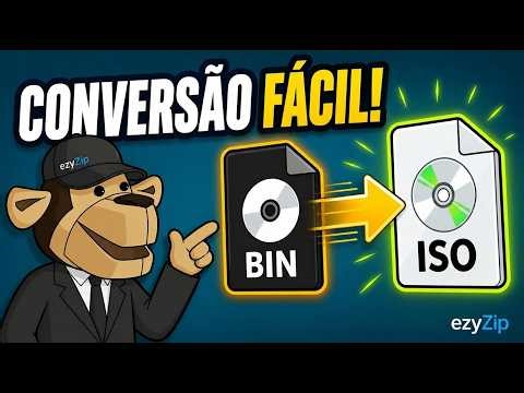 📀 Como Converter Bin Para ISO Online Grátis | SEM Necessidade De Instalação De Software