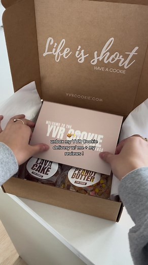 yvr locals MUST try these 🥹🍪✨ @yvrcookie thank you for these delish treats 🤍 need more asap!! use code ‘radiantlyrhys’ for 10% off your first order ! 🥰 #yvrcookie #unboxing #tastetest #foodreview #cookies #vancouver #ugc #ugcexample #ugccreator #ugccommunity #ugcunboxingexample