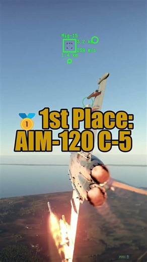 The BEST Radar Missiles in War Thunder (FOX-3) #warthunder #gaming #pain #warthundermoments