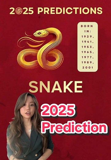 Chinese Zodiac Forecast for the Year of the Snake 2025