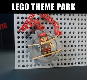 Building a LEGO Kraken at the Theme Park