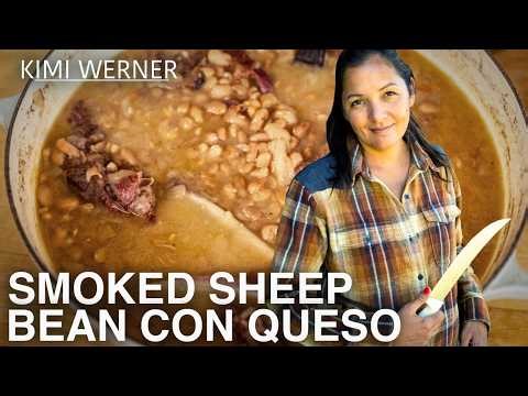 Kimi Werner bowhunts for sheep in Hawai and cooks smoked sheep beans con queso with sopapillas