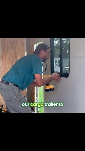 Our cargo trailer conversion