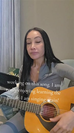 Practicing Killing Me Softly on Guitar