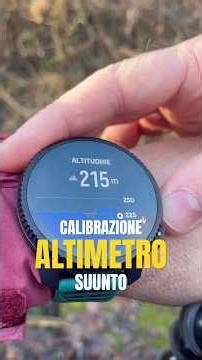 How to Calibrate the Suunto Altimeter