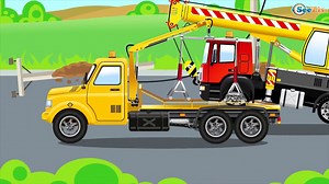 La Dépanneuse et ses amis | Voitures et camions dessins animés pour les enfants | Vidéo éducative