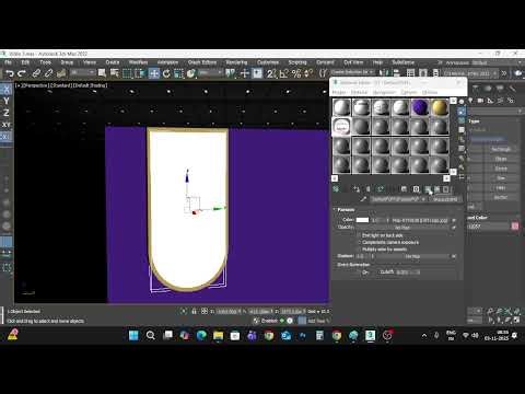 stall designing in 3ds max part 3