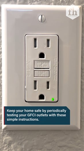 Here's an easy way to test your GFCI outlets! #electricaltips #electrician #diy #tips #homeownertips | Family Handyman