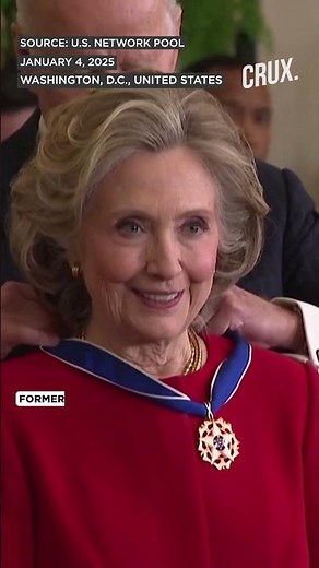 Presidential Medal Of Freedom | Biden Honours Hillary Clinton, Bono, Denzel Washington