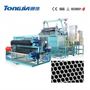 [Hot Item] Plastic Geonet Rigid Flat Mesh Garden Net Extruder Machine