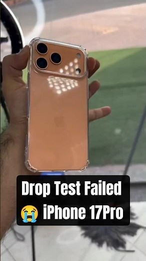 iPhone 17 PRO Drop Test Ends in Disaster!