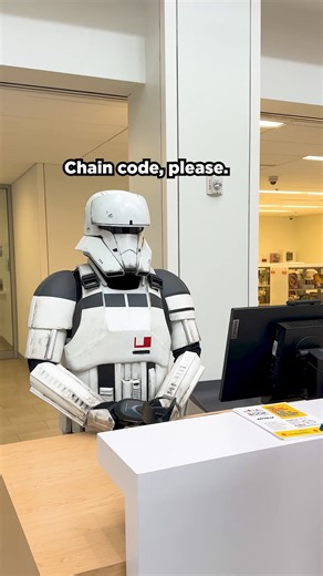 959K views · 17K reactions | Please go easy on the new staff member. He wasn't trained for this. Saturday, May 4 is Star Wars Day at Main Library! | Columbus Metropolitan Library | Facebook