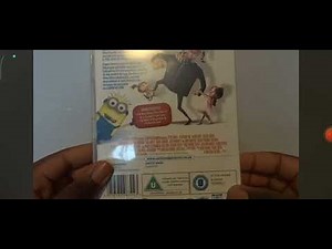 Despicable Me (UK) DVD Unboxing