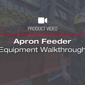 Apron Feeder Equipment Walkthrough