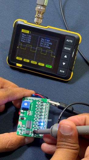 52K views · 480 reactions | Mini Pocket Oscilloscope  #Electronics #Shorts #Reels #DIY #trending | DIY Electrix | Facebook