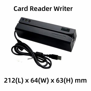 [Hot Item] ID Recognition Manual Swipe Magnetic Card Reader Writer with Software