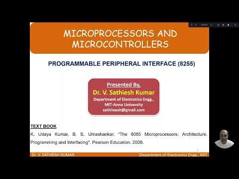 Programmable Peripheral Interface - 8255