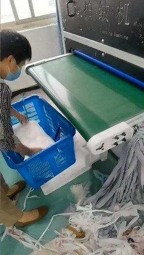 Yuchen Auto. down/cotton clapping machine (using for down jacket), Model no. YC-9988