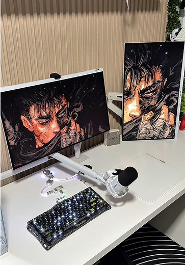 Glass mouse pad | Crystal Fog🔥36x30cm.#mousepad #mousepadgaming #gamingsetup #fyp #clean