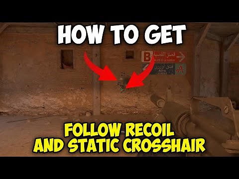 How to Get Follow Recoil and Static Crosshair in CS2