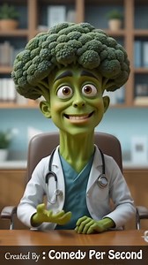 667K views · 10K reactions | Get ready for a hilarious ride with Mooli, the radish character, in this funny 3D animated short! Mooli wants to win a race, and for that, he goes to Doctor Broccoli. The doctor gives him a medicine that upsets Mooli's stomach, but surprisingly, this becomes the secret to his victory! Will Mooli win the race? And what happens to him after he wins? Watch this laugh-out-loud video to find out! | Comedy Per Second | Facebook