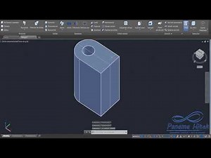 Unión, corte y moldeado de sólidos en 3D con AutoCAD