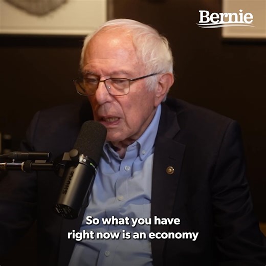 As I told Lex Fridman, we are rapidly moving towards oligarchy. Our economy has a greater concentration of ownership that at any time in history. A few large corporations control what is produced and the prices we pay. The same thing is happening with our political system. | Bernie Sanders