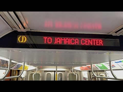 BMT Nassau St Line: R160A (J) Train [Broad St to Jamaica Center #JamaicaEXP2]