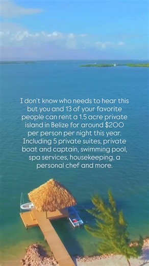2026 resolution: don’t ignore signs when they’re right in front of you☀️ 📌 Little Harvest Caye | Placencia, BZ . . . Belize vacations gecko vacations travel traveling where to stay in placencia belize tropical destination best luxury #geckovacations #travelBelize #Placencia #privateisland | Gecko Vacation Rentals
