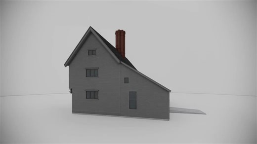 Salem Witch House 3D Model - Sketchup Download - Etsy Canada