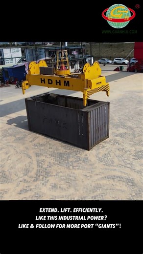 Precision at the Port: 40/5t Container Spreader in Action