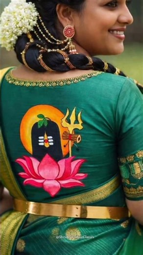 Mahashivratri Special ✨🌺learn from Basic 🙌 #shridevionlineclasses #tanjorepainting #fabric #mahadev