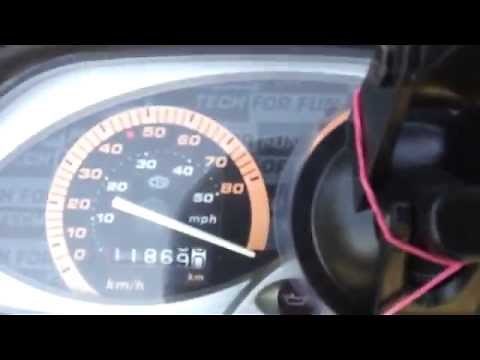 Piaggio Typhoon - Acceleration and Top Speed