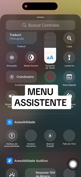 Menu Assistente: Como Ativar no iPhone