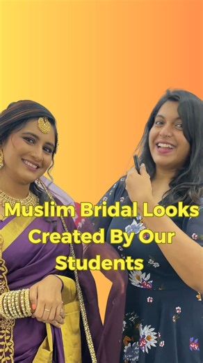 4.3K views | Muslim Bridal Looks Created By Our Students On Their...