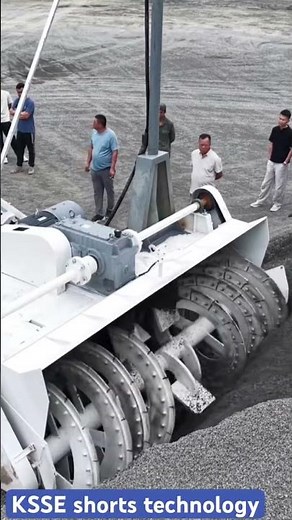 High-Capacity Aggregate Hopper & Conveyor Feeding System #MaterialHandling #ConstructionTechnology