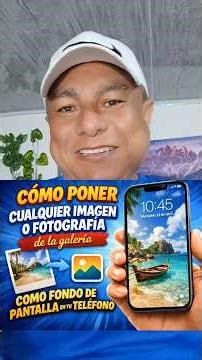 How to set any image or photo from your gallery as your phone's wallpaper #tips