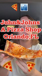8.4K views · 52 reactions | John & John’s - A Pizza Shop PIZZA REVIEW TIMEEEEE  LIKE, SHARE, COMMENT  #pizza #pizzalover #foodlover #foodie #food #nyslice #orlando #florida #pizzatime #pizzalovers #orlandoflorida #review #mukbang #contentcreator #theapizzaguy | The Apizza Guy | Facebook