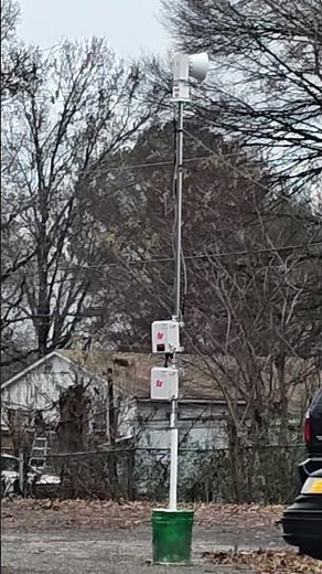 Weekly Mini 3D Printed Federal Signal 2001-130 Neighborhood Siren Test (W/BACKUP APC BATTERY)