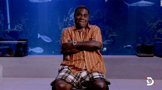 Tracy Morgan loves sharks so much he has a 20,000-gallon tank filled with them | CNN