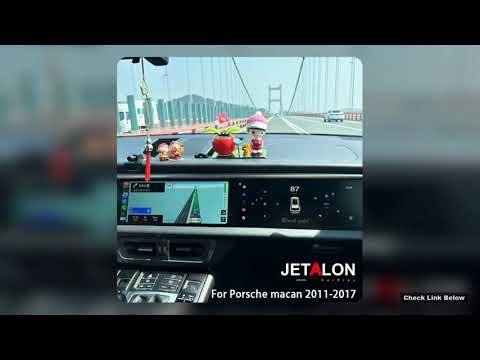 12 3+12 3inch Dual Screen Android 14 For Porsche Macan 2011 2017 2din Co pilot Car GPS Multimedia Vi
