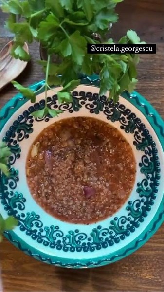 SUPA CREMA DE ROSII CU QUINOA - Cristela GEORGESCU #shorts #recipe #retete